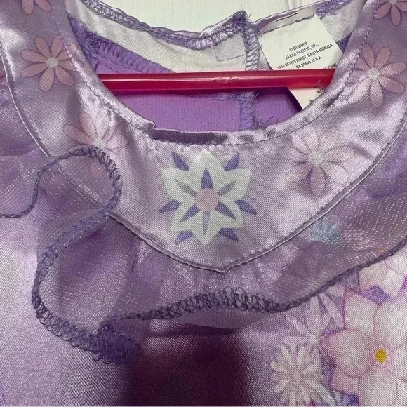 Encanto Isabella Dress Floral Pink & Purple Size  4-6X - Picture 2 of 15